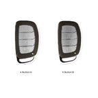 Hyundai Leather Car Key Cover 4 Button