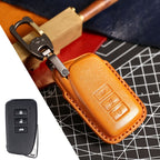 Luxury Lexus Key Fob Case - Handmade Genuine Leather Protector Cover |Fits All Models
