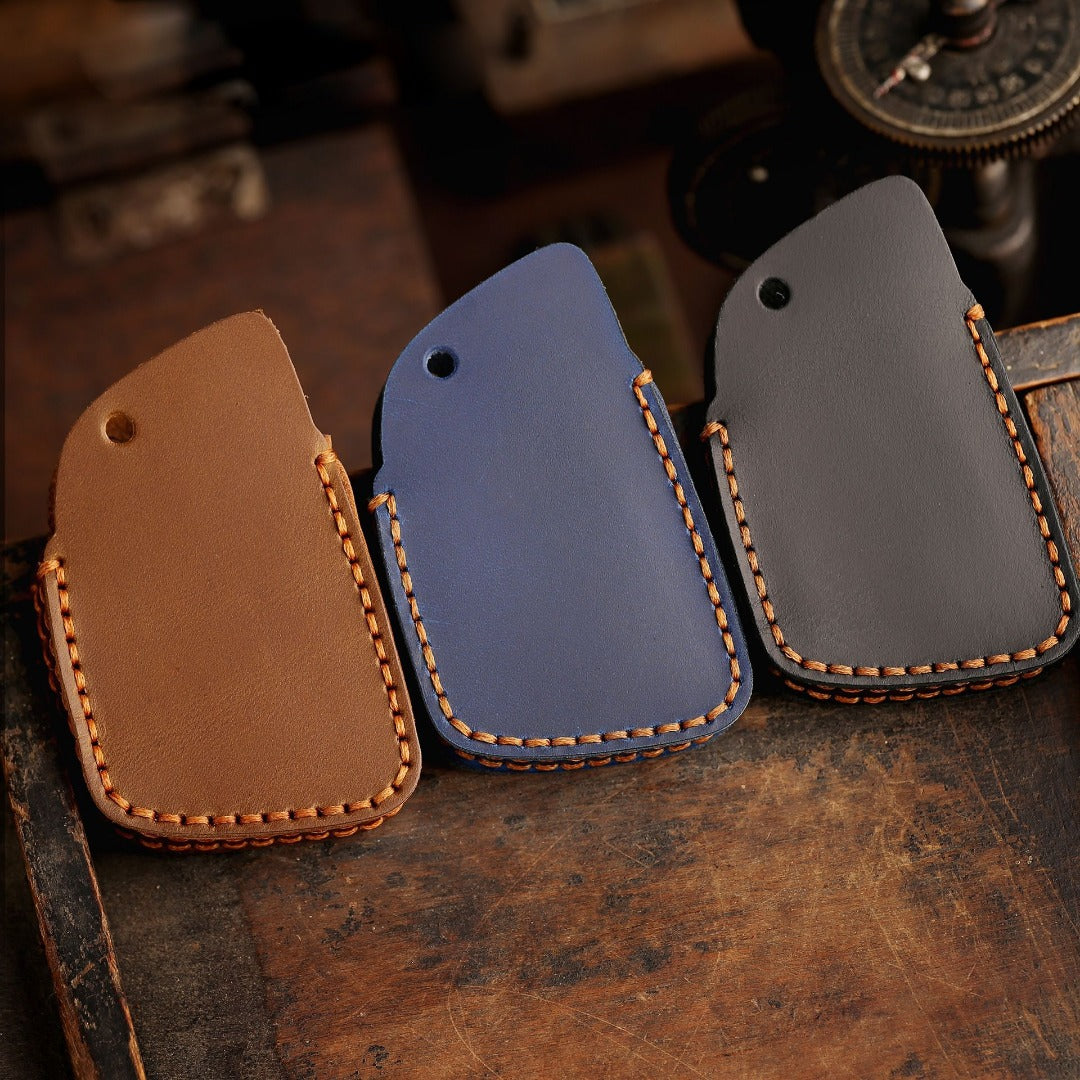 Carsine Buick Avenir GL8 Century Leather Car Key Cover Black