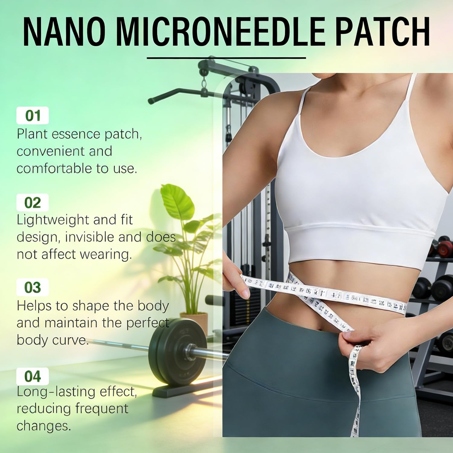 Moringa Berberine Patches,2026 Upgraded Moringa 10-in-1 Nano Microdarts Patch,Suitable for All Skin Types Natural Herbal Body Patch for Women Men
