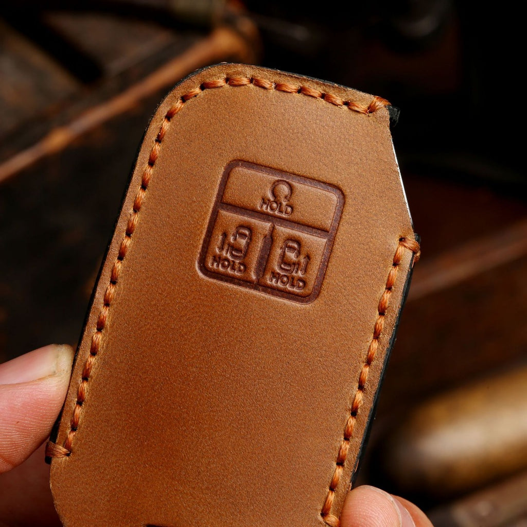 Kia Carnival Leder-Autoschlüsselhülle