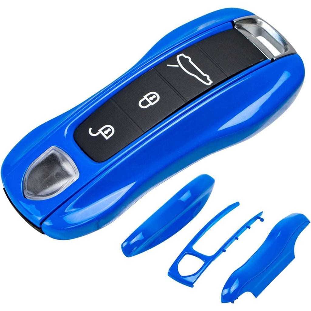 Coque de remplacement pour clé Porsche, 3 pièces, peinte 
