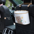 Carsine Cartoon Car Storage Bag Bear 1