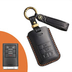 Carsine Cadillac Leather Key Cover - Premium Protector for All Models Black / F