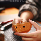 BMW Autoschlüsselhülle aus Leder – Echtleder, Premium-Passform für alle BMW Modelle