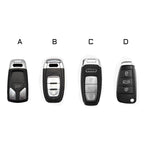 Premium-Autoschlüsselhülle aus Leder für Audi-Schlüssel – Luxuriöser Schutz und passgenau für Audi-Schlüssel