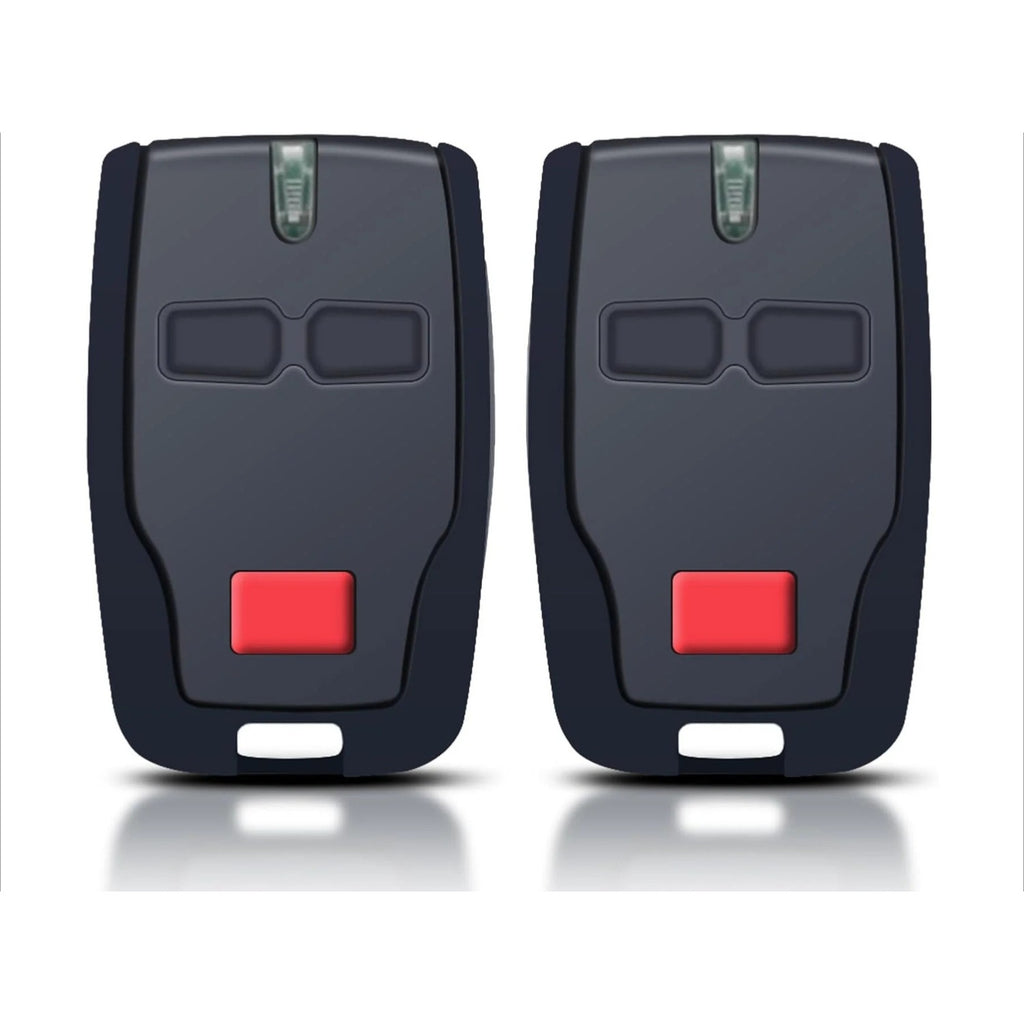 3 Stück BFT Mitto B2 Garagentor-Fernbedienung - 433,92 MHz 2-Kanal-Handsender für elektrische Tore