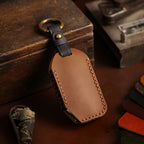 Carsine Kia Leather Car Key Cover Black