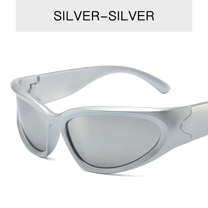 Carsine Sports Sunglasses Silver