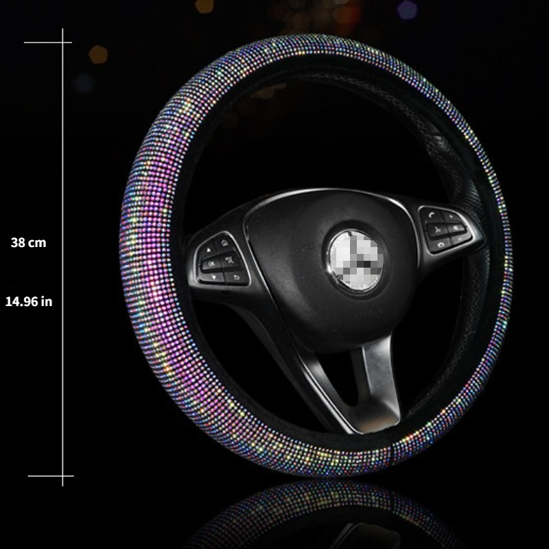 Carsine Rhinestone Steering Wheel Cover