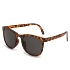 Carsine women's folding air cushion sunglasses Leopard + gray